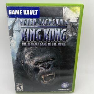Peter Jackson's King Kong (Microsoft Xbox, 2005) Complete With Manual - Tested